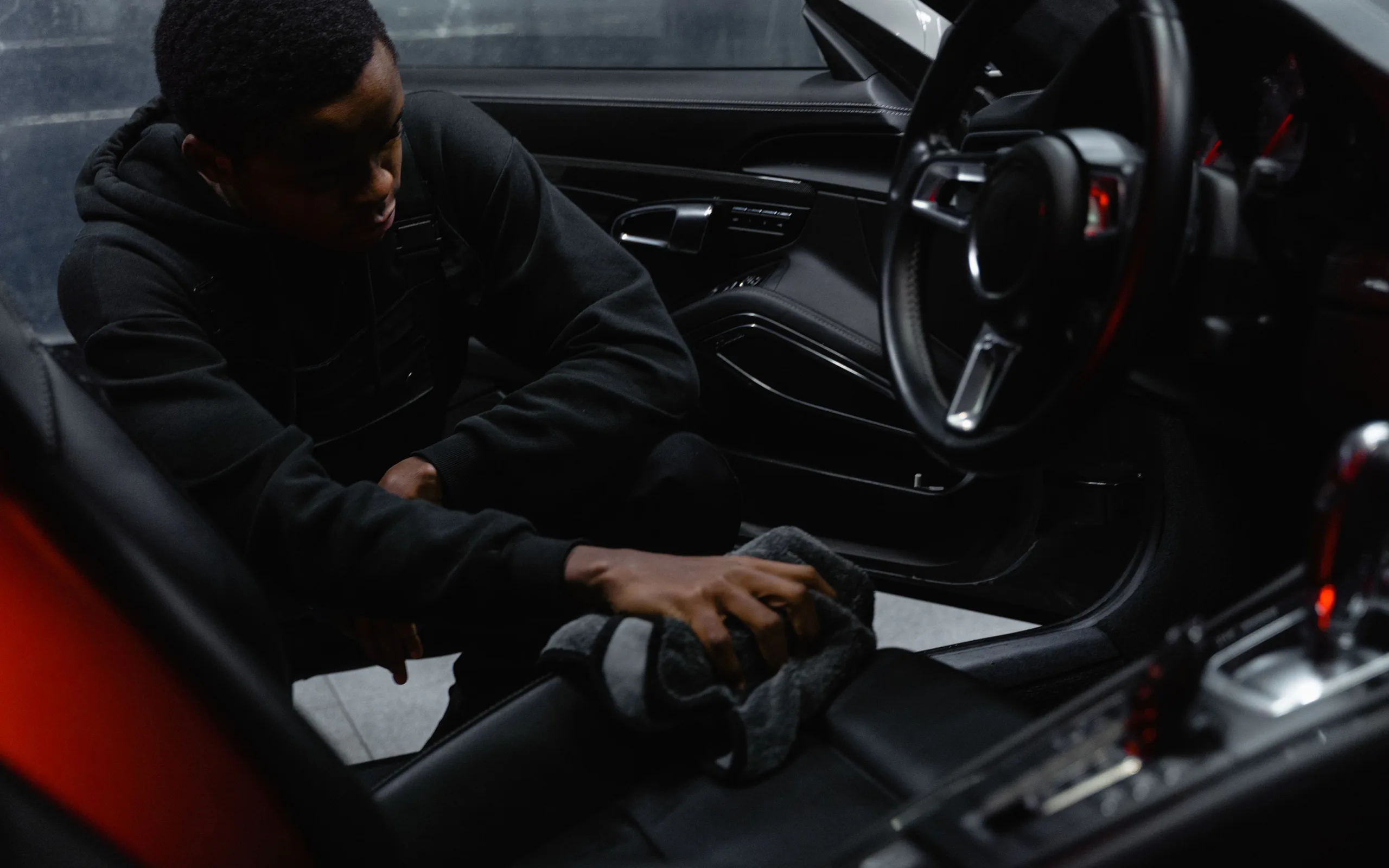 Nettoyage d’un textile automobile